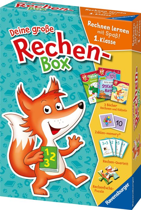 Kirstin Jebautzke: Deine große Rechen-Box 1.Klasse, Buch