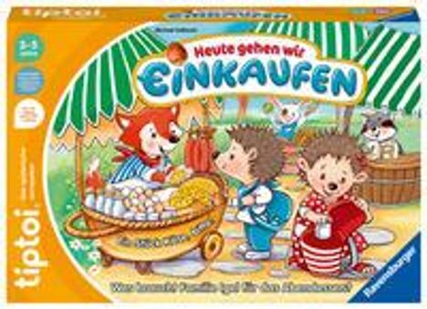 Michael Kallauch: Ravensburger tiptoi Spiel 00119 - Heute gehen wir Einkaufen - Lernspiel für Kinder ab 3 Jahren, Spiele