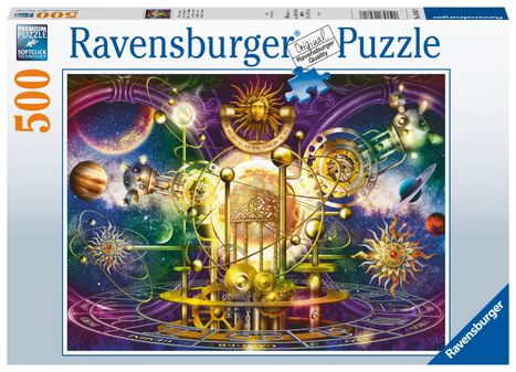 Ravensburger Puzzle - Planetensystem - 500 Teile, Spiele