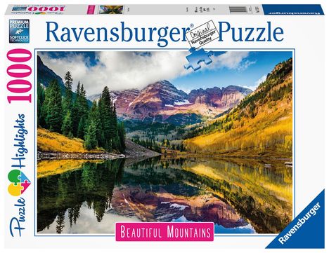 Ravensburger Puzzle - Aspen, Colorado - 1000 Teile Puzzle, Diverse