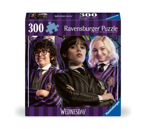 Ravensburger Puzzle 17574 - Wednesday - 300 Teile Puzzle für Erwachsene und Kinder ab 8 Jahren, Diverse