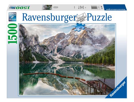 Ravensburger Puzzle 17600 - Pragser Wildsee - 1500 Teile Puzzle für Erwachsene ab 14 Jahren, Diverse