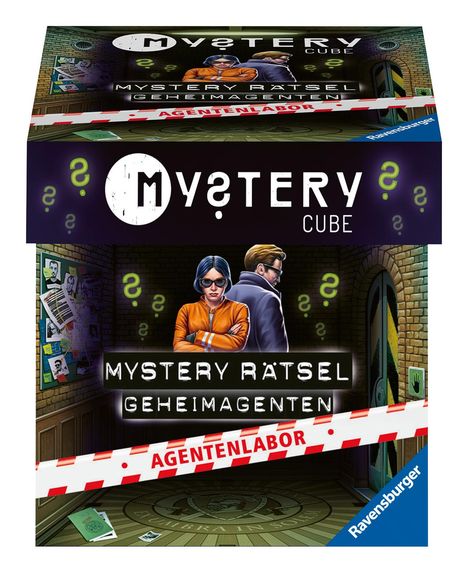 Mystery Cube "Das Agentenlabor" - Rätsel für EXIT-Begeisterte ab 10 Jahren, Diverse