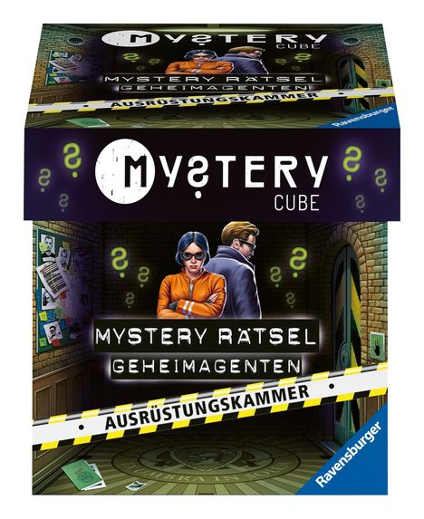 Mystery Cube "Die Agentenmaterialkammer" - Rätsel für EXIT-Begeisterte ab 10 Jahren, Diverse