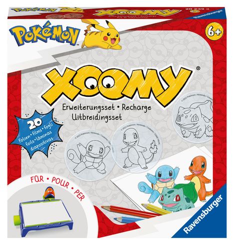 Ravensburger Xoomy Erweiterungsset Pokémon 20239, Spiele