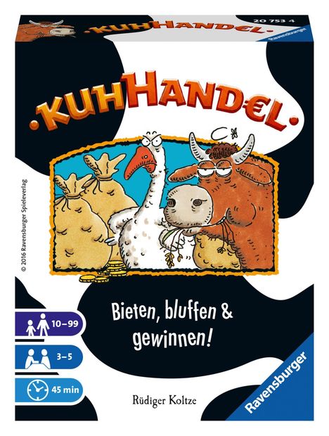 Kuhhandel, Spiele