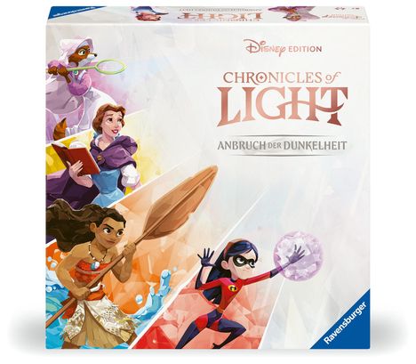 Pam Walls: Ravensburger 228881 - Familienspiel Chronicles of Light - Disney Edition, Gesellschaftsspiel für Familien und Erwachsene, ab 8 Jahren, für 1-4 Spieler - Kooperatives Brettspiel, Spiele