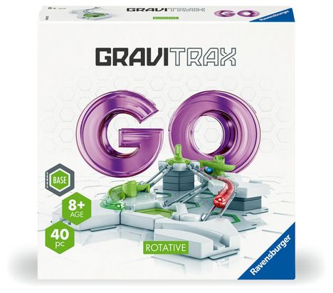 Ravensburger GraviTrax GO Rotative 23703 - Kleines GraviTrax Starterset für deine Kugelbahn - Murmelbahn und Konstruktionsspielzeug ab 8 Jahre, Spiele