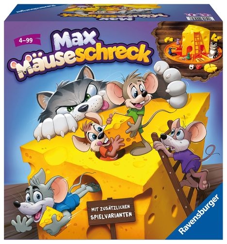 © Seven Towns Ltd.: Max Mäuseschreck, Spiele