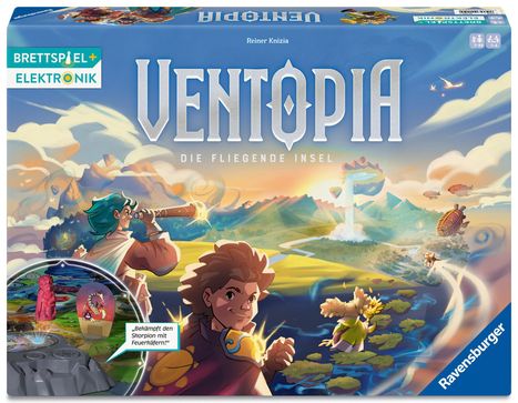 Reiner Knizia: Stadt im Himmel - Gesellschaftsspiel & Brettspiel ab 7 Jahre, Spiele