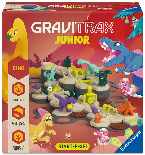 GraviTrax Junior - Starter-Set L Dino, Spiele
