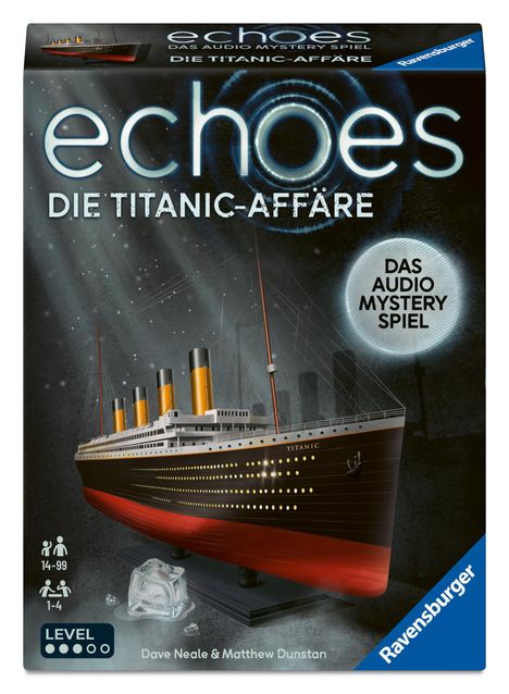 Matthew Dunstan: Ravensburger 24698 echoes Die Titanic-Affäre - Audio Mystery Spiel ab 14 Jahren, Erlebnis-Spiel, Spiele