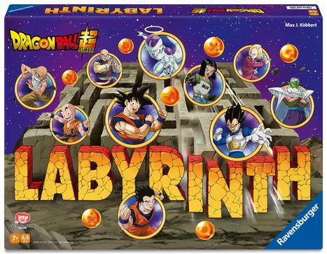 Max J. Kobbert: Dragon Ball Super Labyrinth - Gesellschaftsspiel & Brettspiel ab 7 Jahre, Spiele