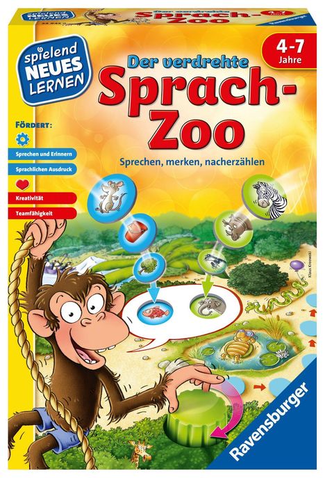 Der verdrehte Sprach-Zoo, Spiele