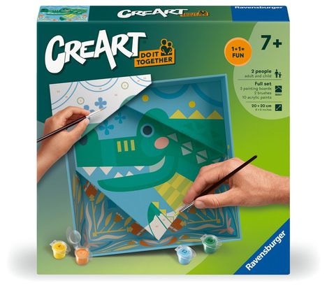 CreArt Do it together - Krokodil, Spiele