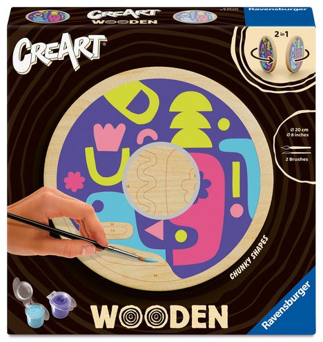 CreArt Wooden - Eckige Formen, Spiele