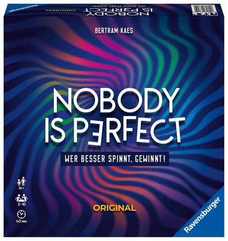 Bertram Kaes: Nobody is perfect Original, Spiele