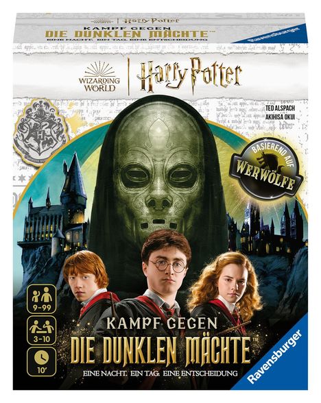 Ted Alspach: Ravensburger Familienspiel 27353 - Harry Potter, Spiele