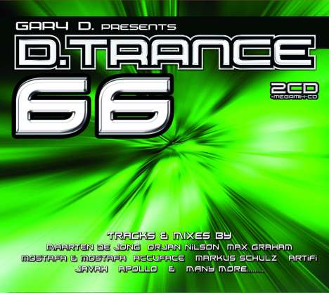 Gary D. Presents D. Trance 66, 3 CDs
