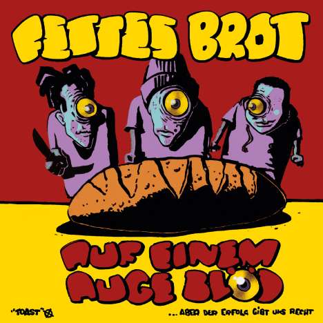 Fettes Brot: Auf einem Auge blöd (remastered) (Turquoise &amp; Burgundy Vinyl), 2 LPs