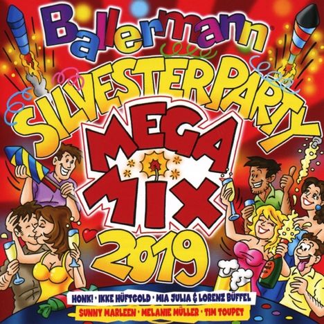 Ballermann Silvesterparty Megamix 2019, 2 CDs
