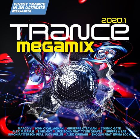 Trance Megamix 2020.1, 2 CDs