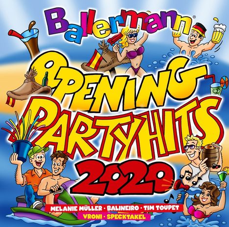 Ballermann Opening Party Hits 2020, 2 CDs
