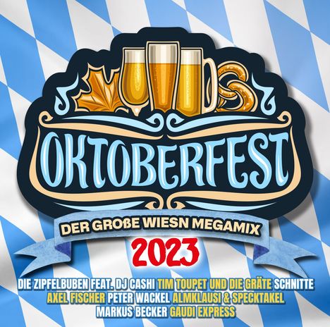 Oktoberfest 2023 - Der große Wiesn Megamix, 2 CDs