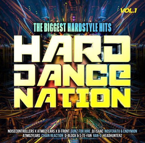 Hard Dance Nation Vol.1/The Biggest Hardstyle Hits, 2 CDs