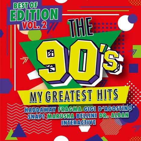 The 90s: My Greatest Hits - Best Of Edition Vol.2, 2 CDs
