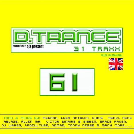 D.Trance 61, 3 CDs