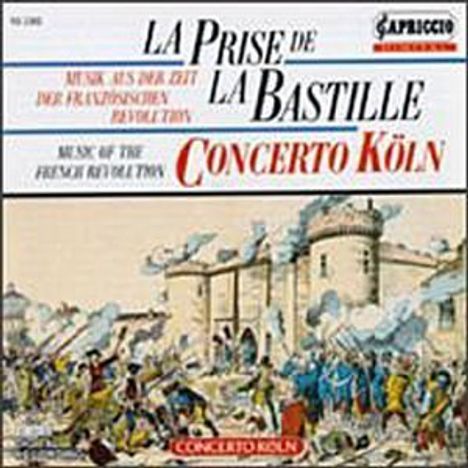 La Prise de la Bastille, CD