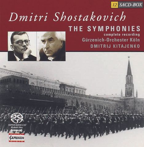 Dmitri Schostakowitsch (1906-1975): Symphonien Nr.1-15, 12 Super Audio CDs