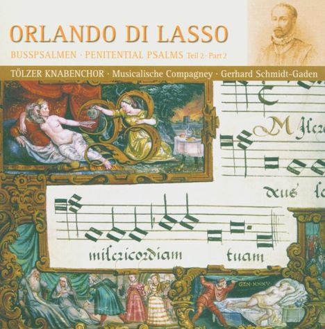 Orlando di Lasso (Lassus) (1532-1594): Psalmi penitentialis "Bußpsalmen" Vol.2, CD