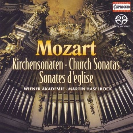 Wolfgang Amadeus Mozart (1756-1791): Kirchensonaten für Orgel &amp; Orchester Nr.1-17, Super Audio CD