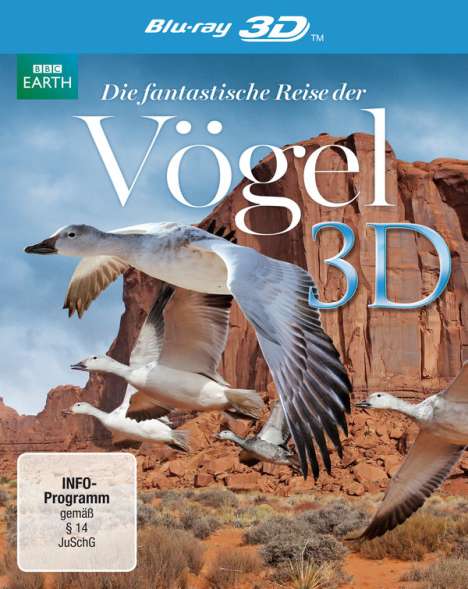 Die fantastische Reise der Vögel (3D Blu-ray), Blu-ray Disc