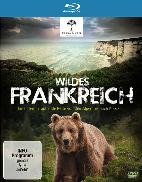 Wildes Frankreich (Blu-ray), Blu-ray Disc