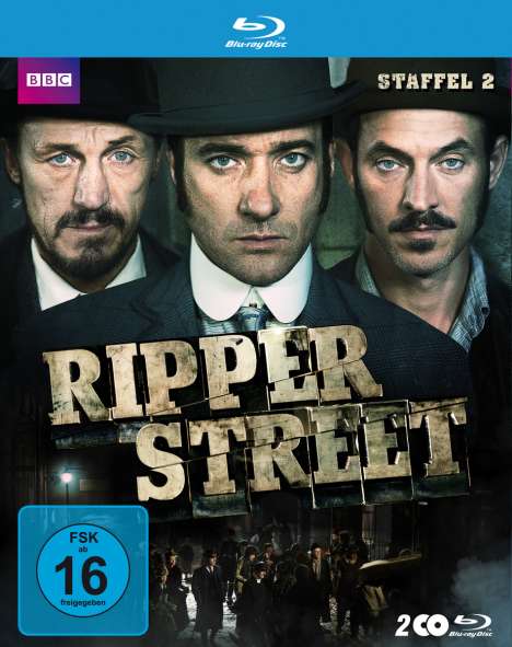 Ripper Street Staffel 2 (Blu-ray), 2 Blu-ray Discs