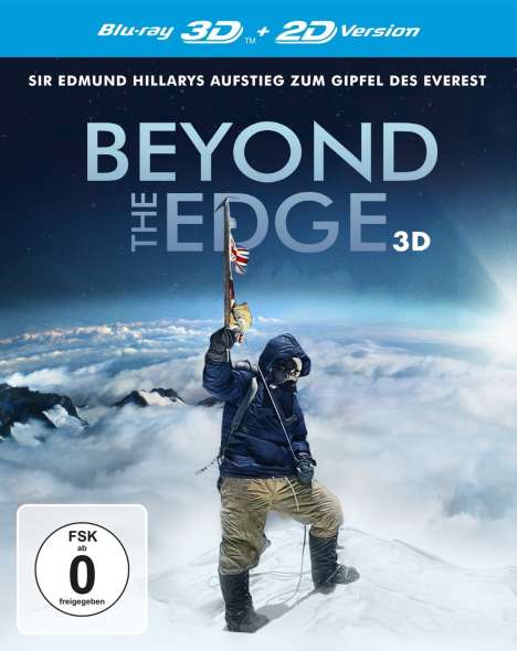 Beyond the Edge - Sir Edmund Hillarys Aufstieg zum Gipfel des Everest (3D Blu-ray), Blu-ray Disc