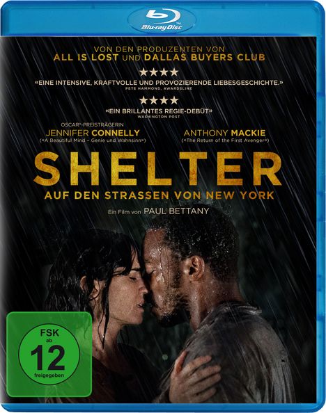 Shelter - Auf den Straßen von New York (Blu-ray), Blu-ray Disc