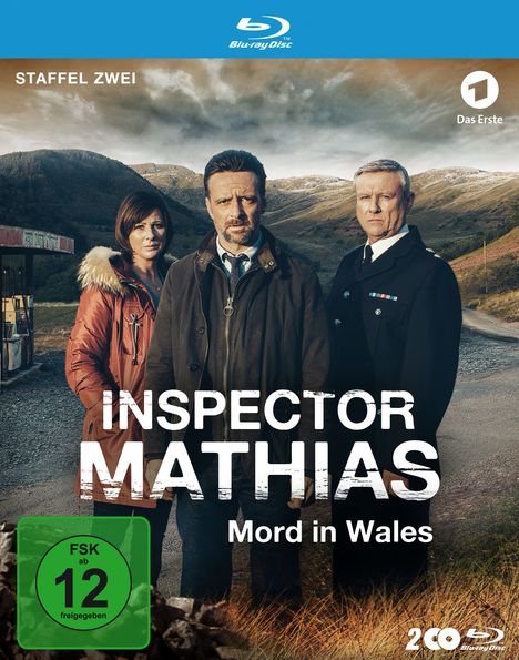 Inspector Mathias: Mord in Wales Staffel 2 (Blu-ray), 2 Blu-ray Discs