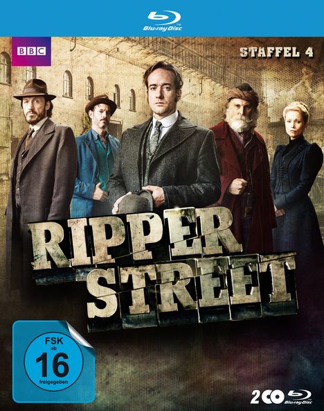 Ripper Street Staffel 4 (Blu-ray), 2 Blu-ray Discs