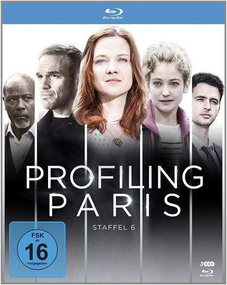 Profiling Paris Staffel 6 (Blu-ray), 3 Blu-ray Discs