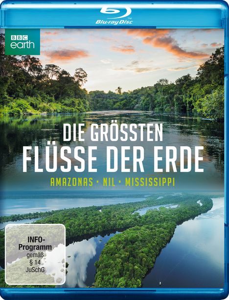 Die größten Flüsse der Erde (Blu-ray), Blu-ray Disc