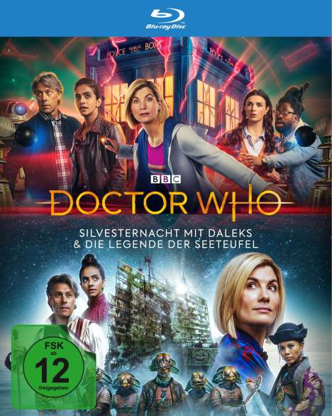 Doctor Who: Silvesternacht mit Daleks / Die Legende der Seeteufel (Blu-ray), Blu-ray Disc