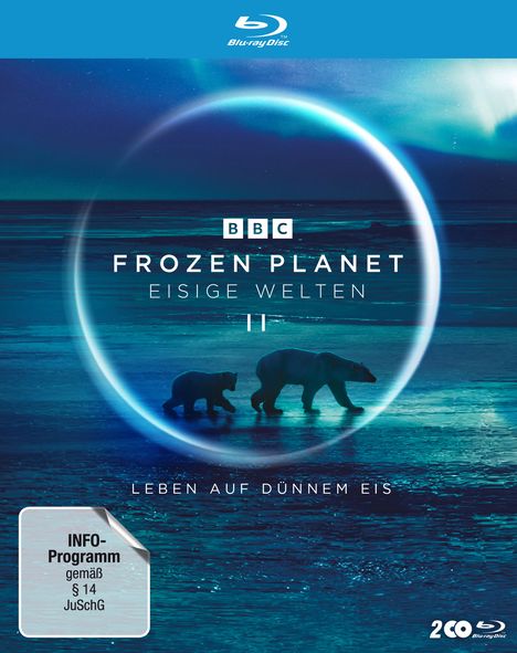 Frozen Planet - Eisige Welten 2: Leben auf dünnem Eis (Blu-ray), 2 Blu-ray Discs