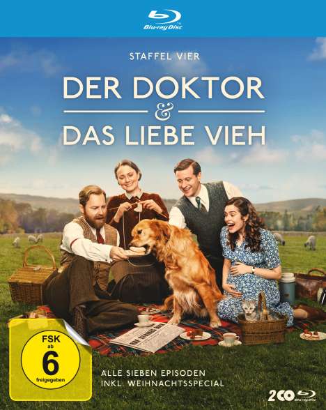 Der Doktor und das liebe Vieh Staffel 4 (2023) (Blu-ray), 2 Blu-ray Discs