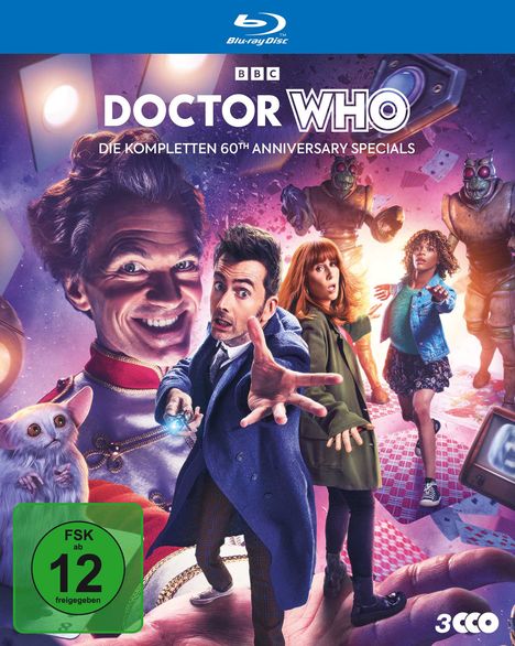 Doctor Who - Die kompletten 60th Anniversary Specials (Blu-ray), 3 Blu-ray Discs