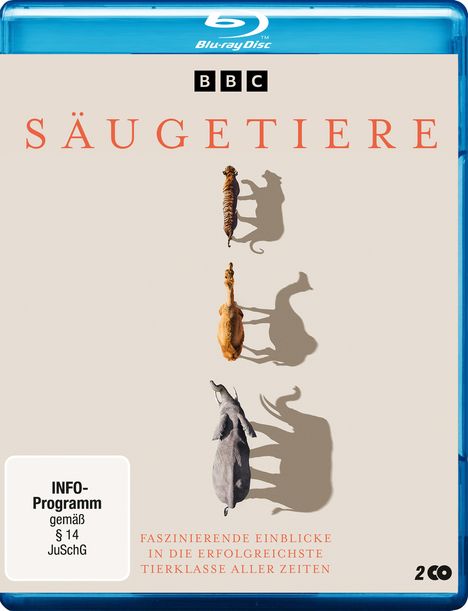 Säugetiere (Blu-ray), 2 Blu-ray Discs