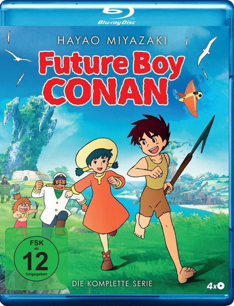 Future Boy Conan (Gesamtbox) (Blu-ray), 4 Blu-ray Discs
